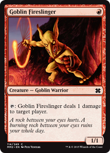 Goblin Fireslinger (foil)