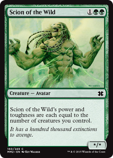 Scion of the Wild (foil)