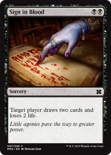 Sign in Blood (foil)