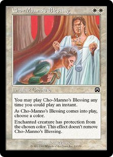 Cho-Manno's Blessing (foil) (EX)