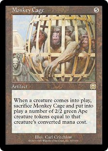 Monkey Cage (foil)