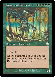 Rushwood Elemental (foil)