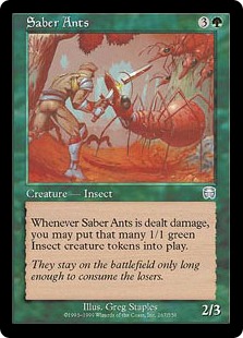 Saber Ants (foil)