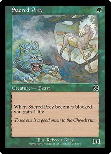 Sacred Prey (foil)