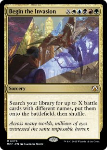 Begin the Invasion (foil)