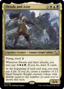 Elenda and Azor (foil)