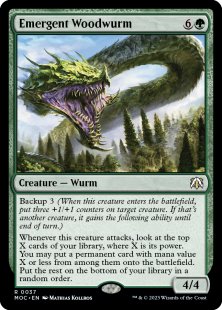 Emergent Woodwurm