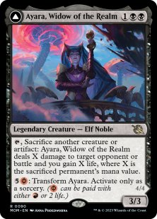 Ayara, Widow of the Realm (foil)