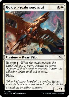 Golden-Scale Aeronaut (foil)