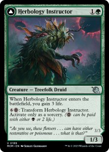 Herbology Instructor (foil)