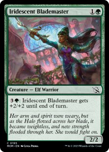 Iridescent Blademaster (foil)