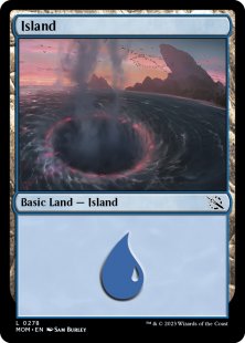 Island (#278) (foil)