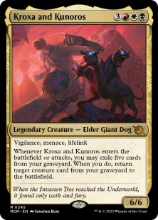 Kroxa and Kunoros (foil)