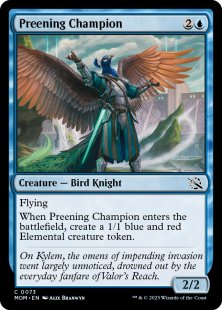 Preening Champion (foil)