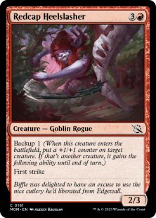 Redcap Heelslasher (foil)