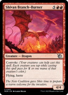 Shivan Branch-Burner (foil)