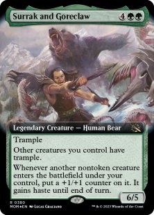 Surrak and Goreclaw (extended art)