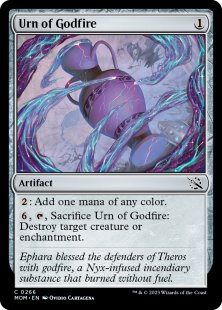 Urn of Godfire (foil)