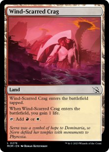 Wind-Scarred Crag (foil)