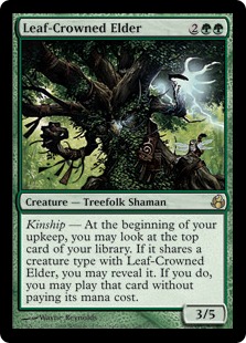 Leaf-Crowned Elder (foil)