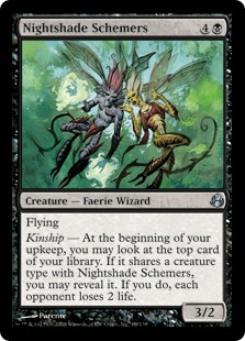Nightshade Schemers (foil)
