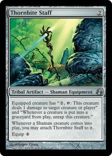 Thornbite Staff (foil)