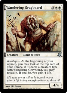 Wandering Graybeard (foil)