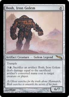 Bosh, Iron Golem (foil)