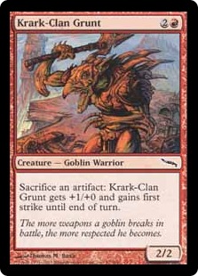 Krark-Clan Grunt (foil)
