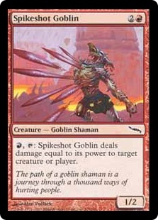 Spikeshot Goblin (foil)