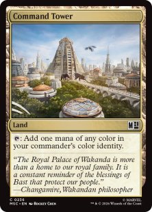 Command Tower (#7029) (foil) (full art) - Secret Lair Drop Series