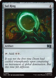 Sol Ring (#910) (foil) (borderless) - Secret Lair Drop Series