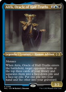 Atris, Oracle of Half-Truths (foil-etched)