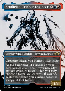 Brudiclad, Telchor Engineer (#166) (halo foil) (borderless)