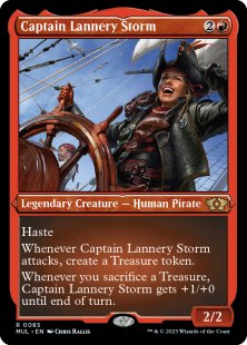 Captain Lannery Storm (foil-etched)