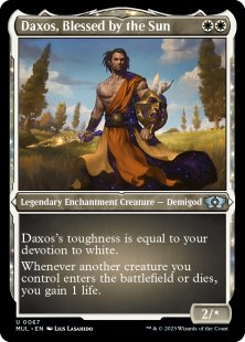 Daxos, Blessed by the Sun (foil-etched)