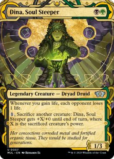 Dina, Soul Steeper (#37) (foil) (showcase)