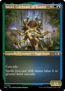 Imoti, Celebrant of Bounty (foil-etched)