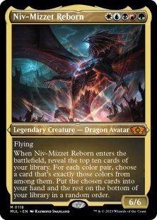 Niv-Mizzet Reborn (foil-etched)