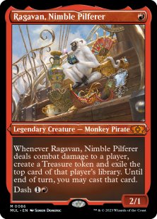 Ragavan, Nimble Pilferer (foil-etched)