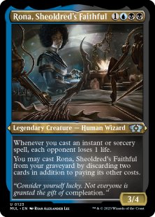 Rona, Sheoldred's Faithful (foil-etched)