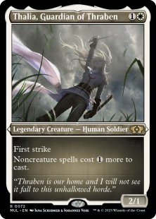 Thalia, Guardian of Thraben (foil-etched)