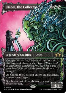 Umori, the Collector (#62) (borderless)