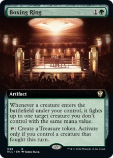 Boxing Ring (foil) (extended art)