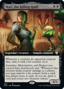 Mari, the Killing Quill (foil) (extended art)