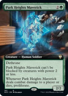 Park Heights Maverick (extended art)