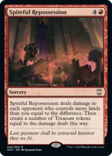 Spiteful Repossession (foil)