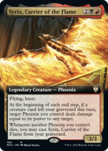 Syrix, Carrier of the Flame (extended art)