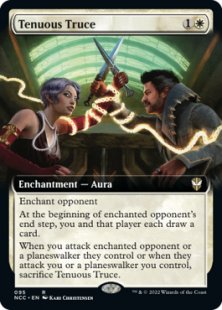 Tenuous Truce (foil) (extended art)