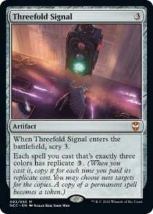 Threefold Signal (foil)